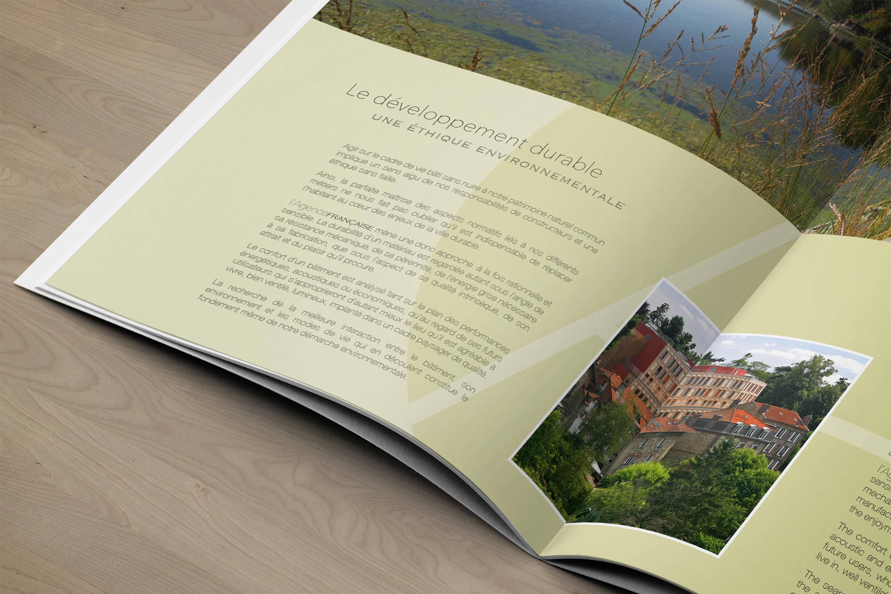 illuminens | graphic design | plaquette agence française