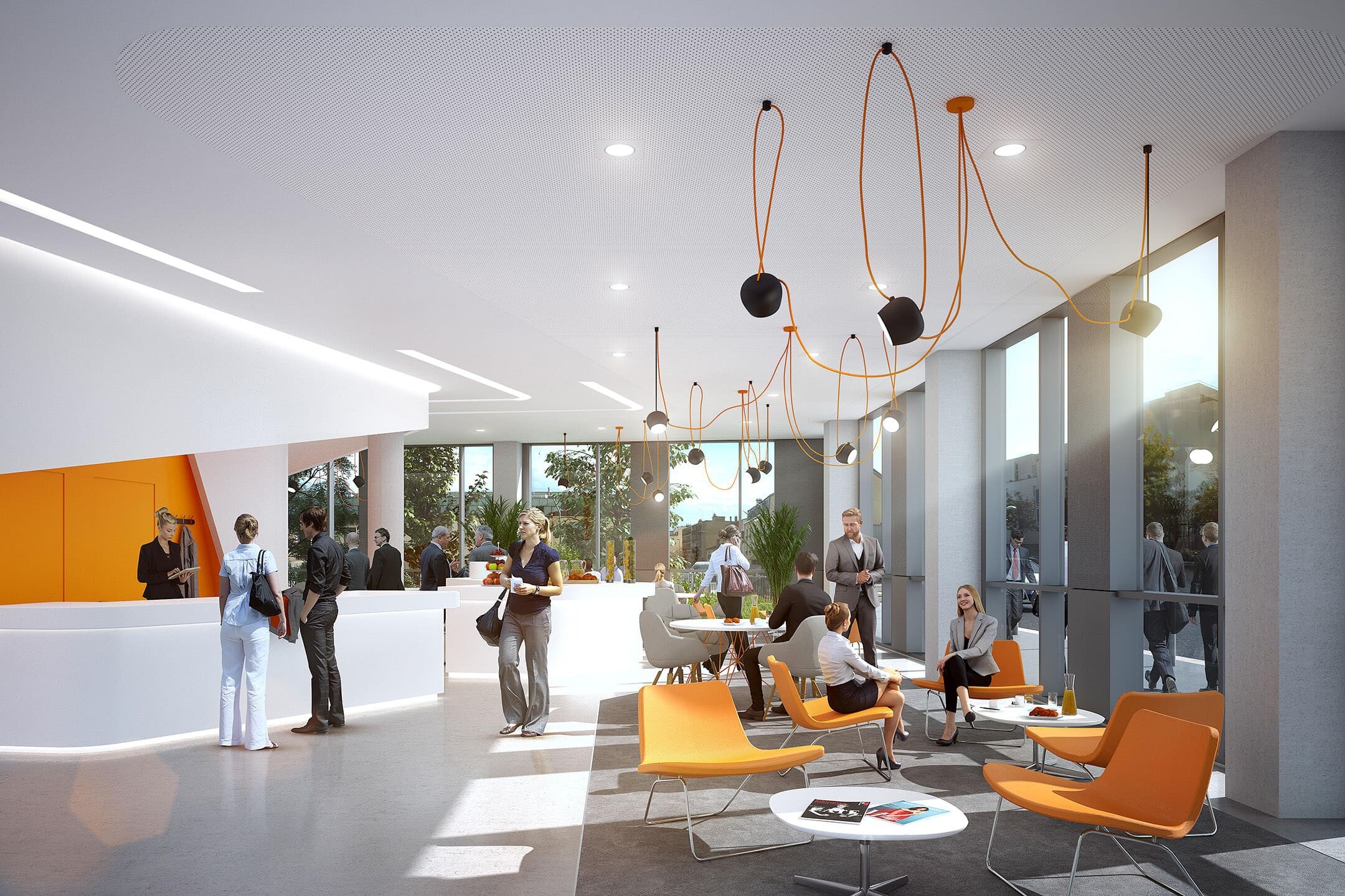 illuminens | perspective architecture 3D | image architecture | archiviz | bureaux osmose | arcueil | arte charpentier