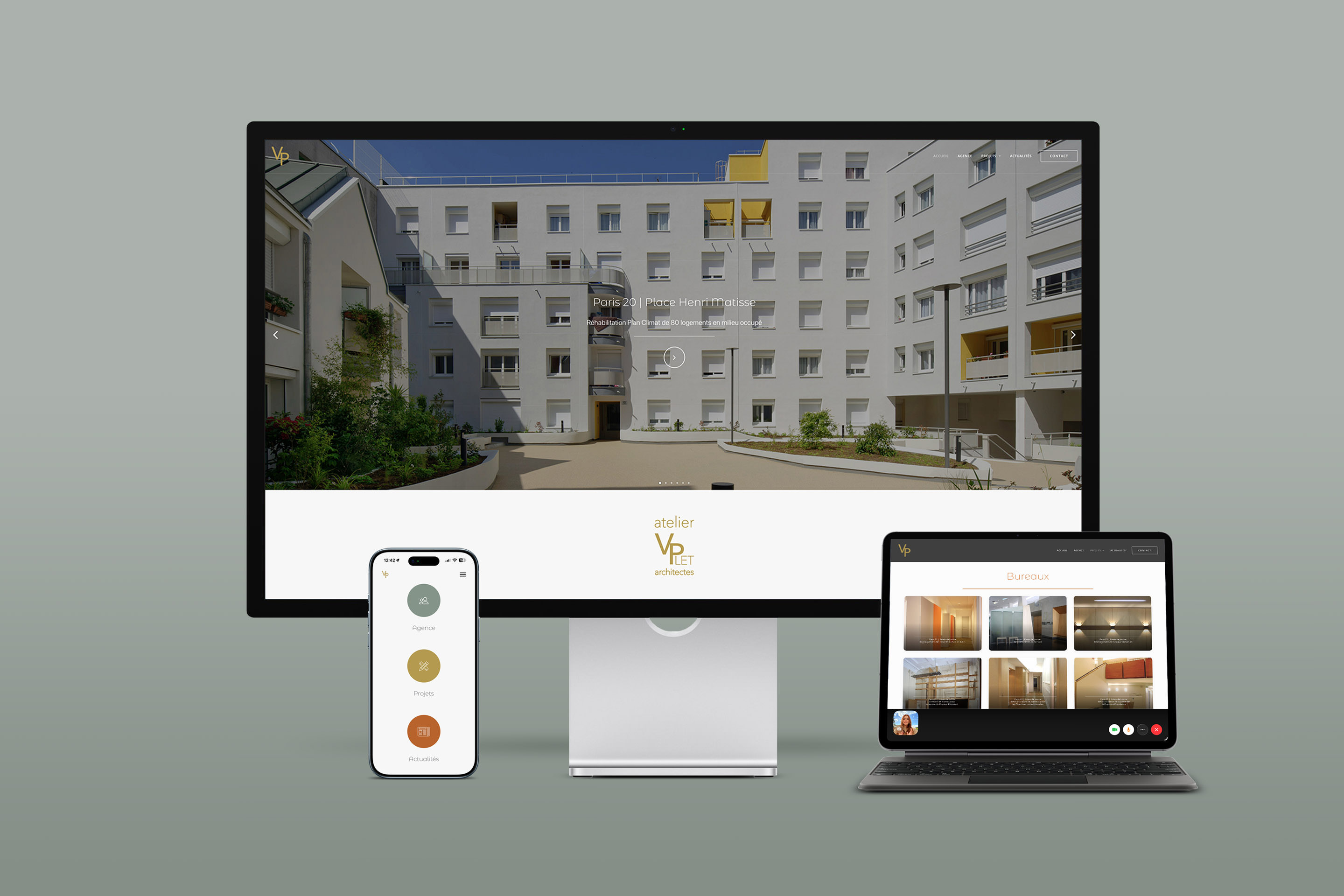 illuminens | web design | atelier vplet achitects