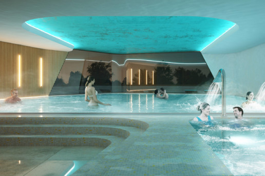 illuminens | perspective architecture 3D | image architecture | archiviz | centre aquatique o'cape belbeuf | coste architectures