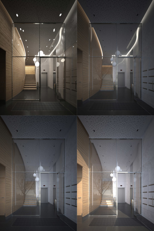 illuminens | perspective architecture 3D | image architecture | logements | chartres | multilight | arcame