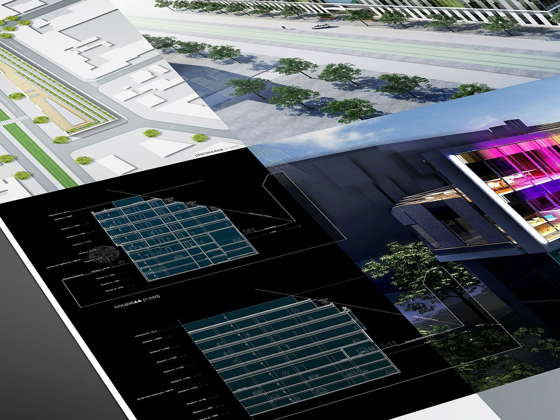 illuminens | rendus de concours | ilot klébert - zac champs philippe - la garenne colombes | accolade architecture