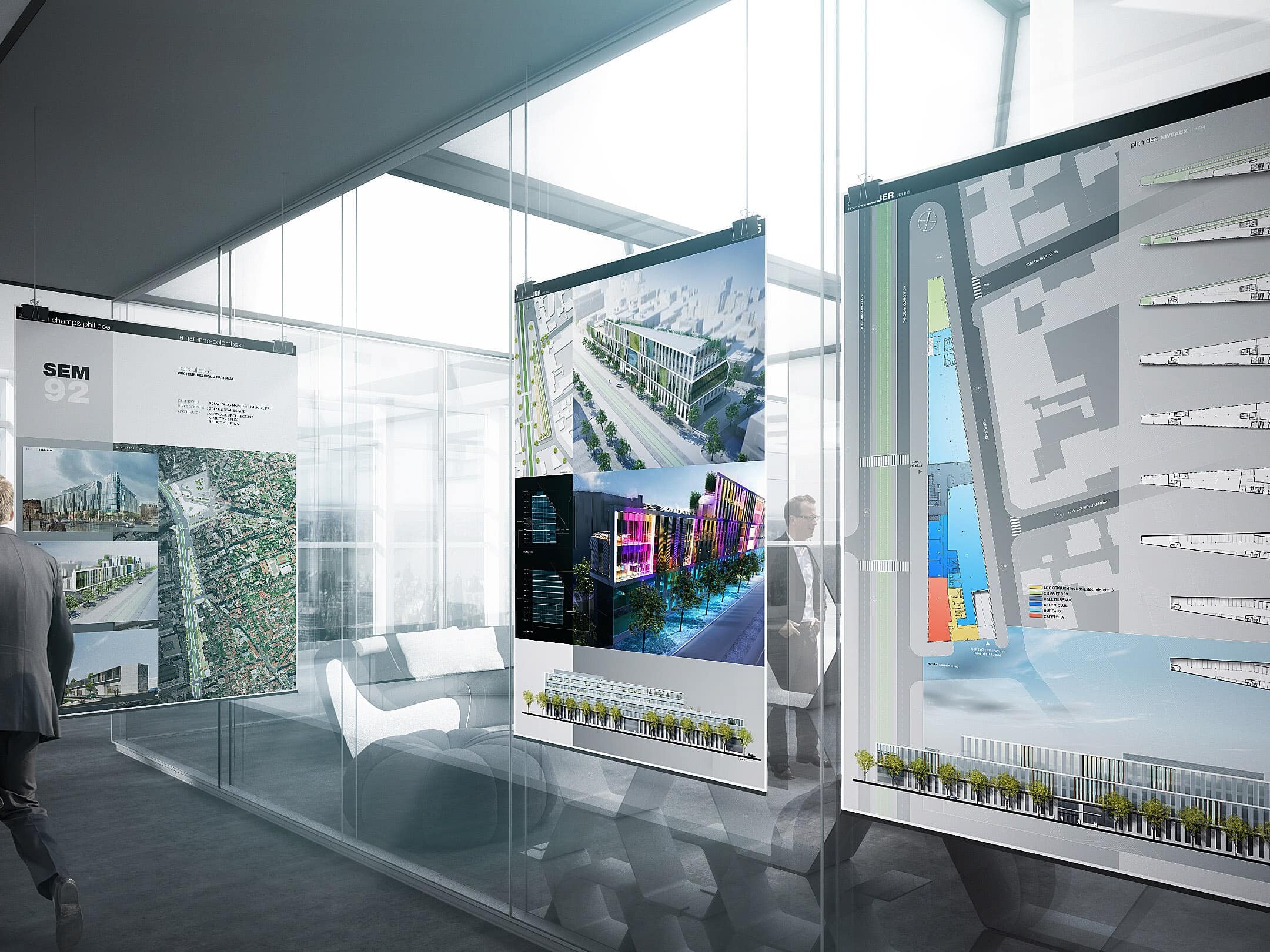 illuminens | architecture competition | klebert islet - champs philippe zac - la guarenne colombes | accolade architecture