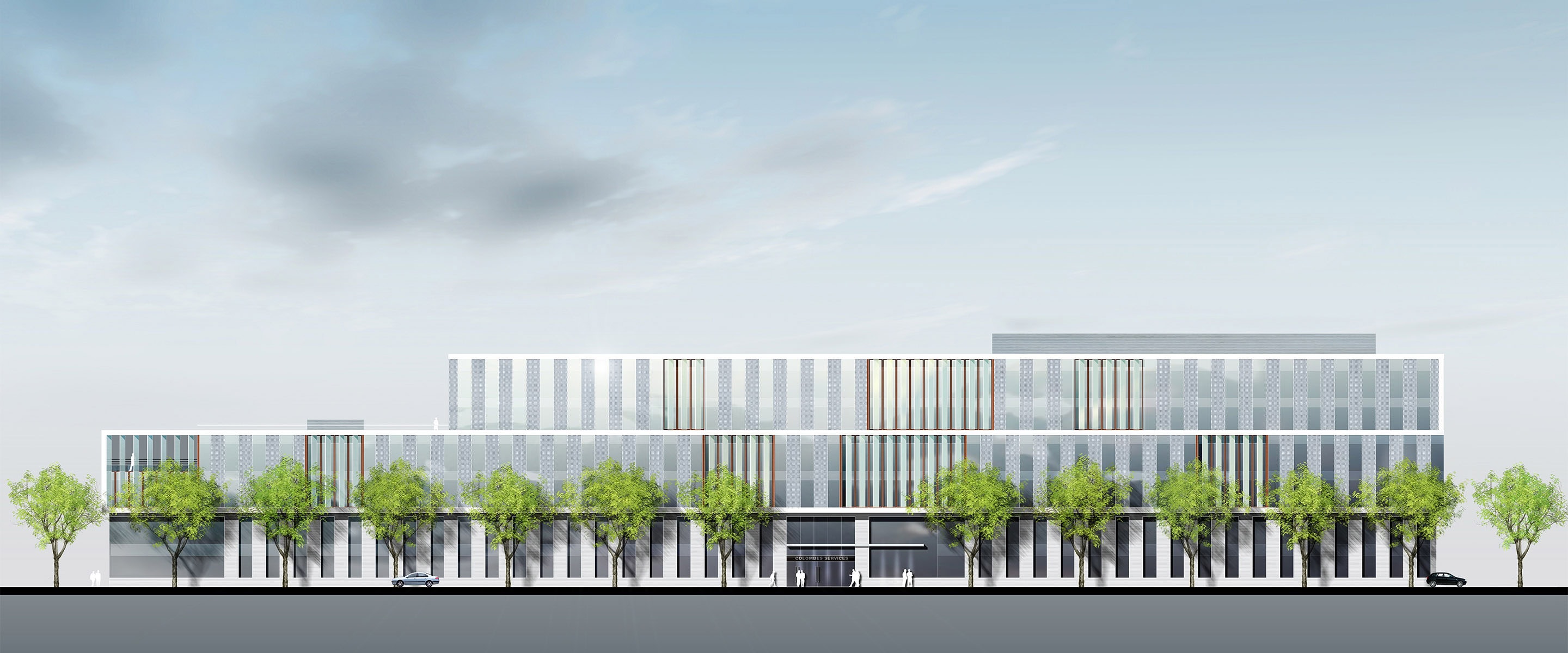 illuminens | rendus de concours | ilot klébert - zac champs philippe - la garenne colombes | accolade architecture