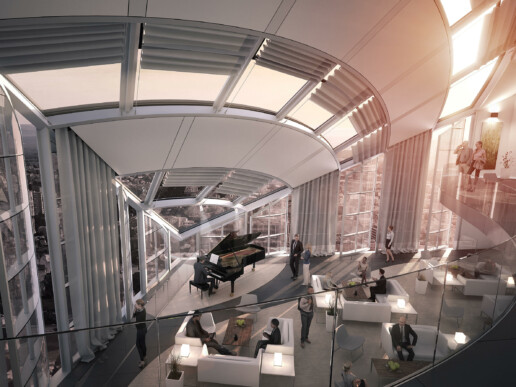 illuminens | perspective architecture 3D | image architecture | hotel z1 | paris - la defense | if architectes