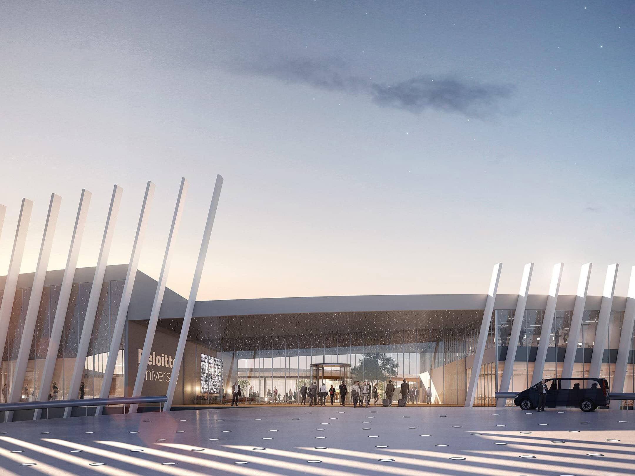 illuminens | archiviz | architectural visualization | architectural render | deloitte university | marne-la-valee | michel remon