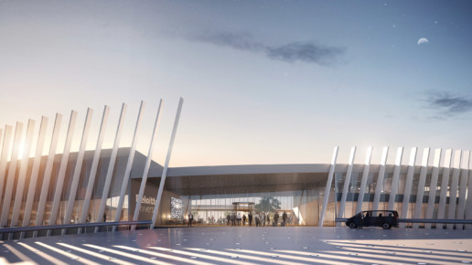 illuminens | perspective architecture 3D | image architecture | deloitte university | paris - marne-la-vallee | michel remon