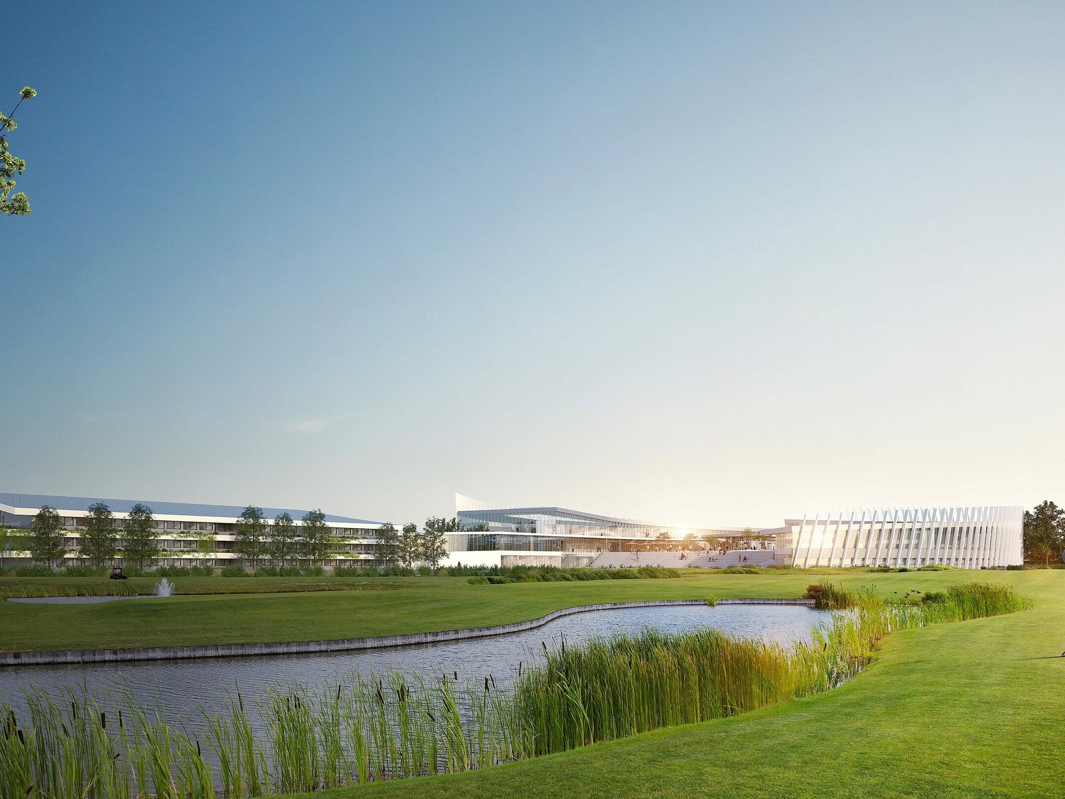 illuminens | perspective architecture 3D | image architecture | archiviz | deloitte university | paris - marne-la-vallee | michel remon