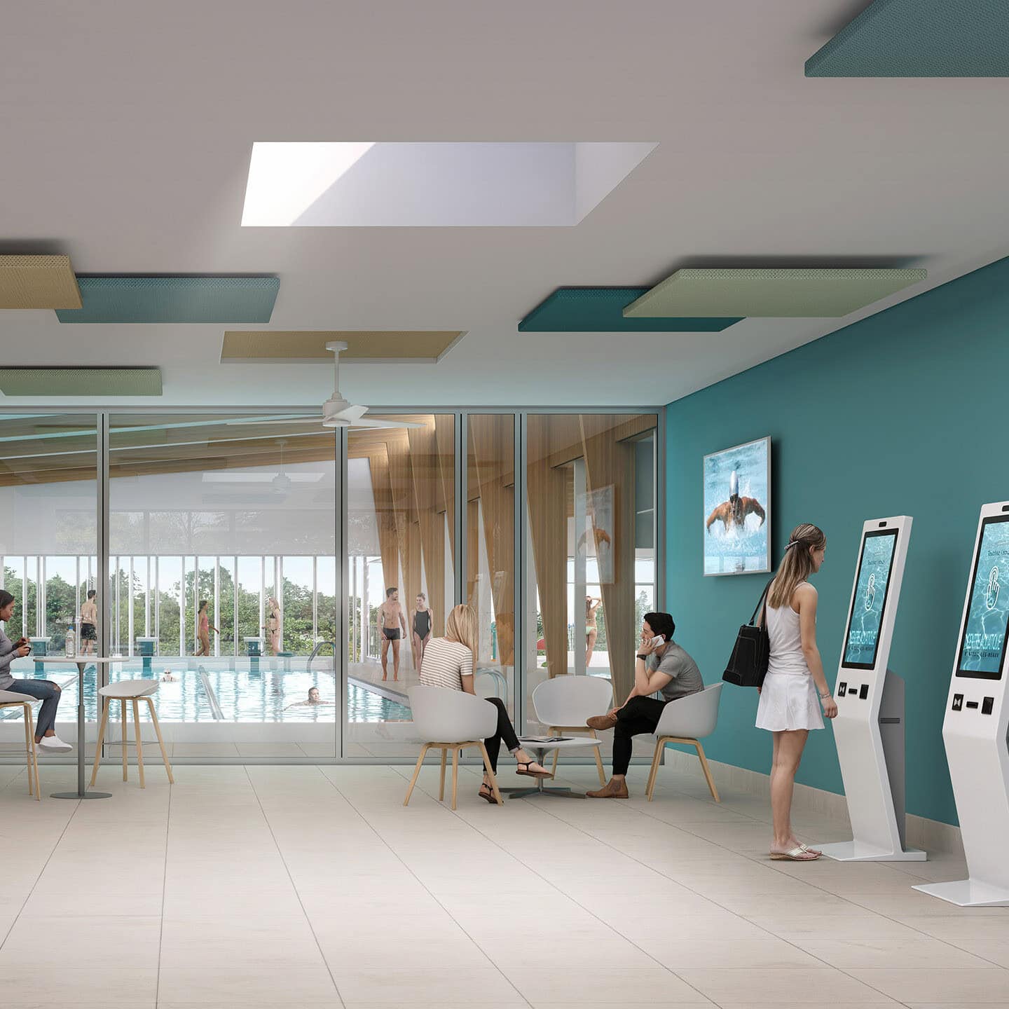 illuminens | perspective architecture 3D | image architecture | archiviz | centre aquatique nanteuil-les-meaux | coste architectures