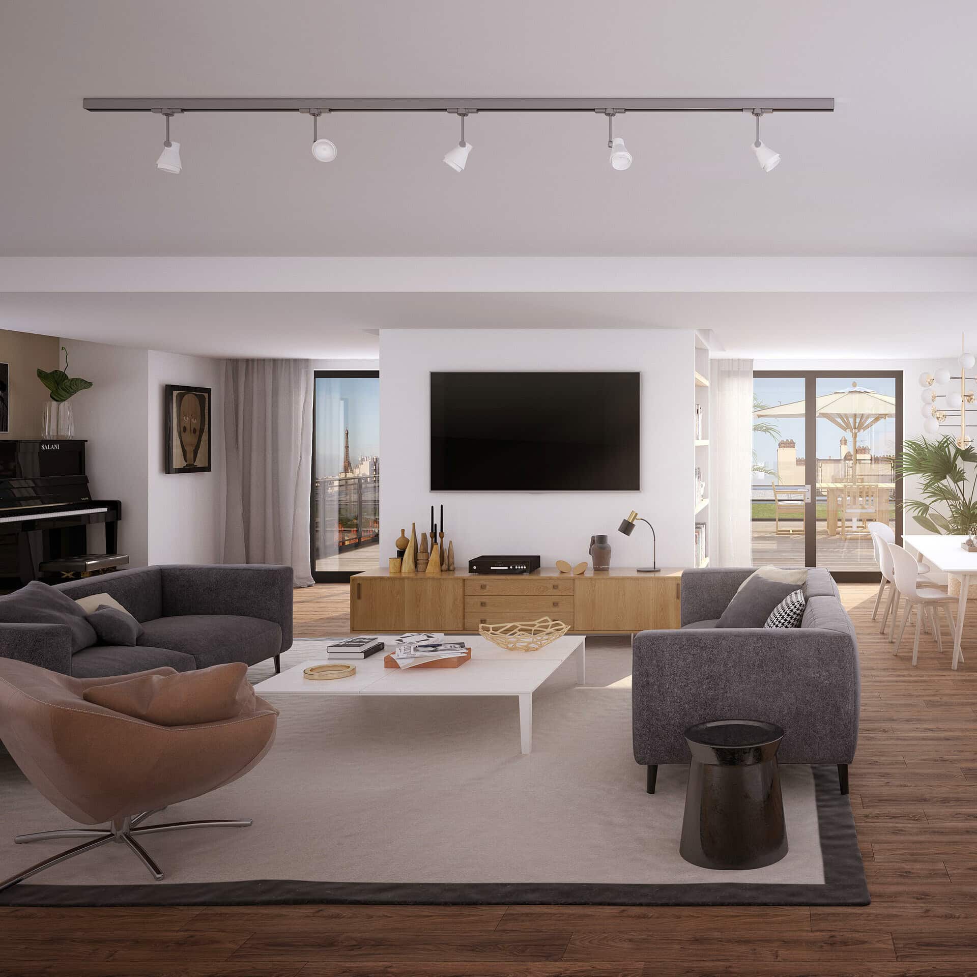 illuminens | perspective architecture 3D | image architecture | archiviz | rue desnouettes paris | appere architectes - novaxia