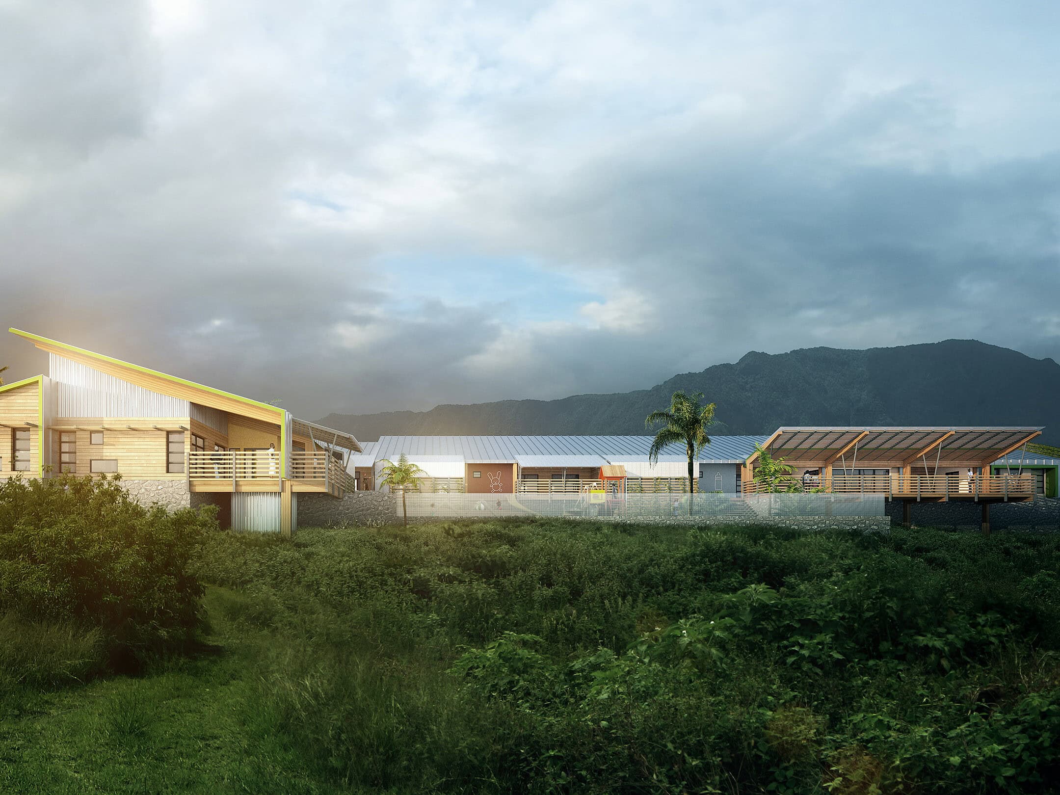 illuminens | archiviz | architectural visualization | architectural render | nursery reunion island | km 14 | malecot boyer architects