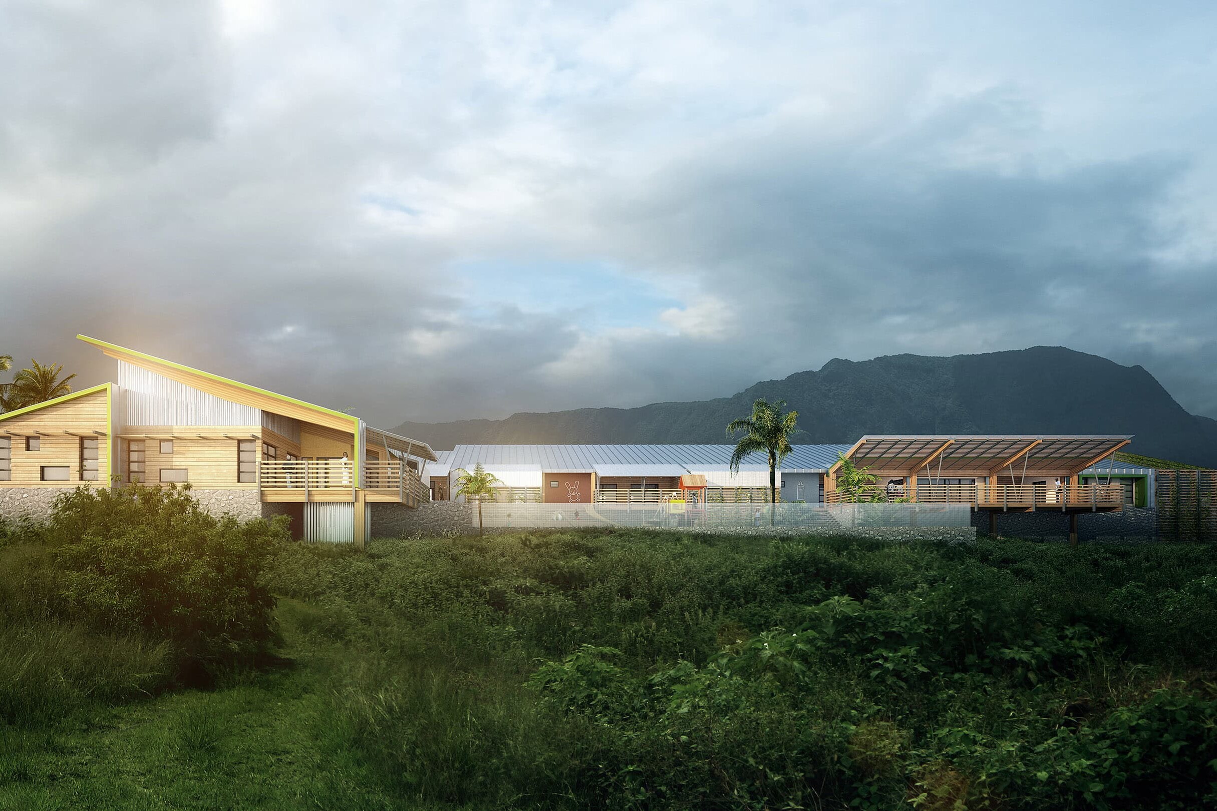 illuminens | archiviz | architectural visualization | architectural render | nursery reunion island | km 14 | malecot boyer architects