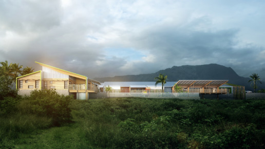 illuminens | perspective architecture 3D | image architecture | crèches | 14 km - ile de la reunion | malecot boyer architectes
