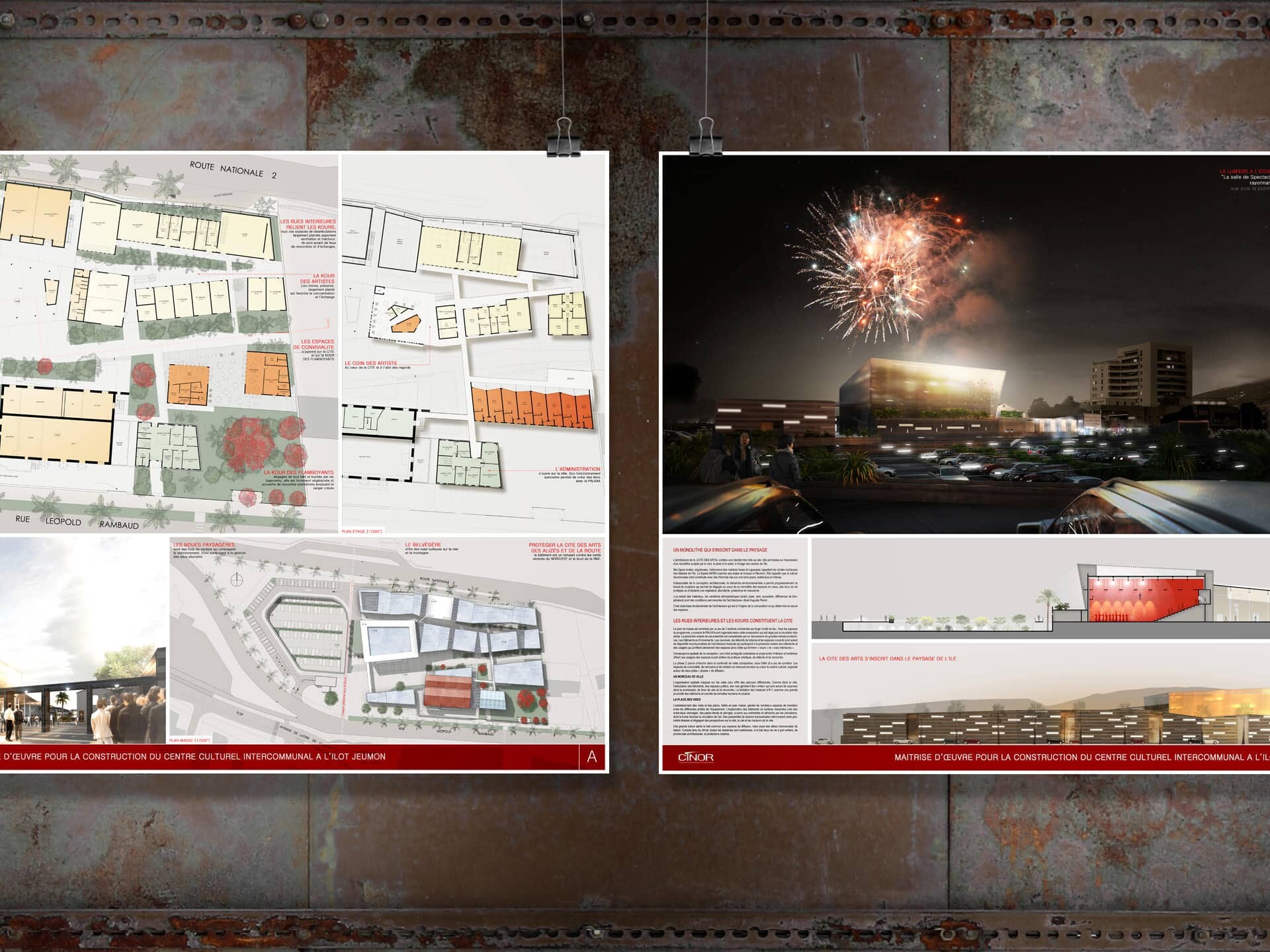 illuminens | architecture competition | area jeumont - arts city | saint-denis - reunion island | l atelier architects