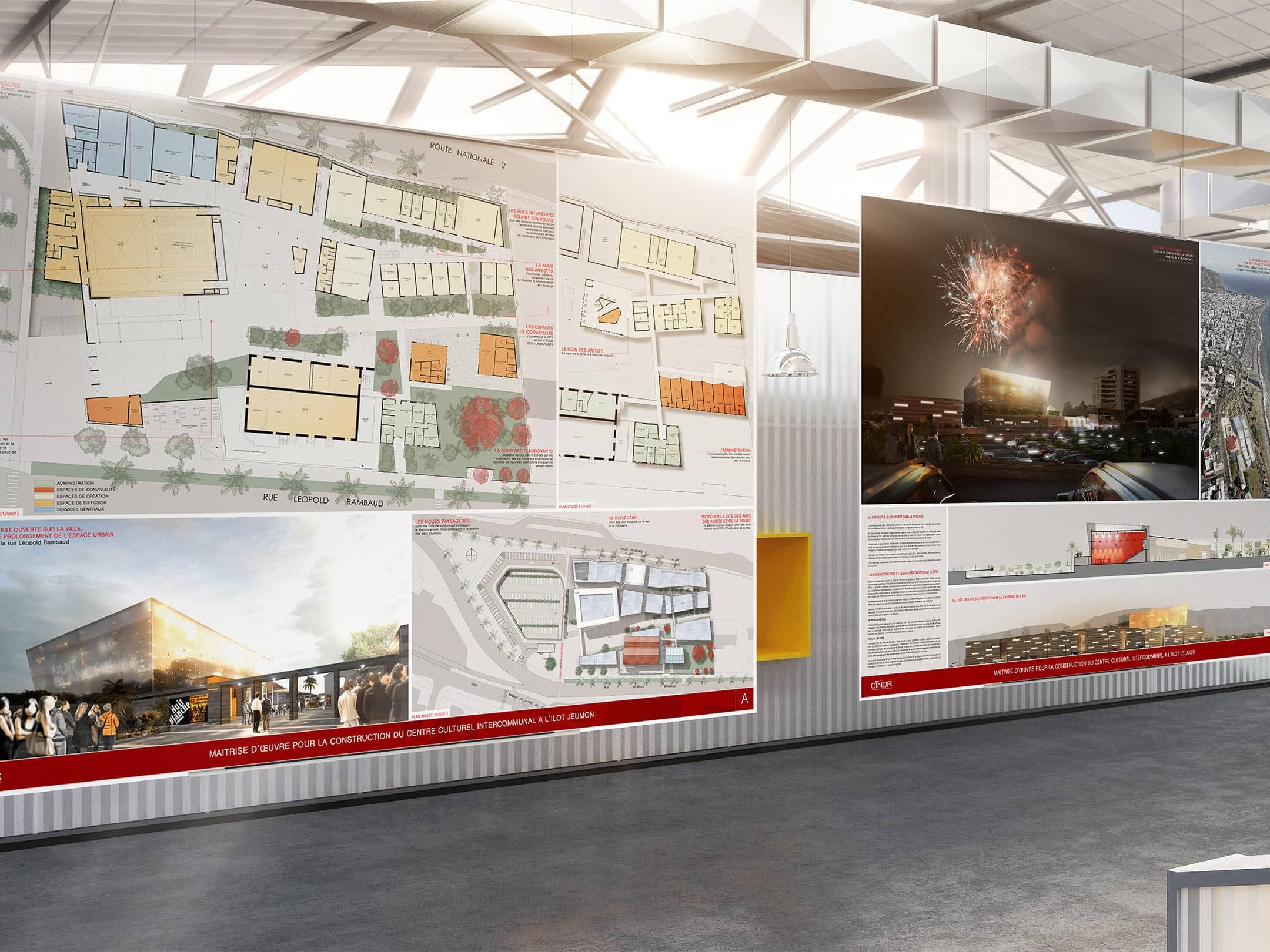 illuminens | architecture competition | area jeumont - arts city | saint-denis - reunion island | l atelier architects