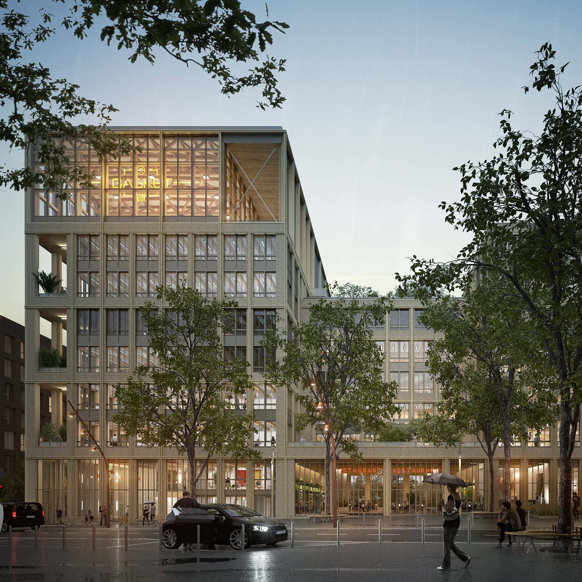 illuminens | perspective architecture 3D | image architecture | archiviz | paris 20024 - village des athletes | solideo