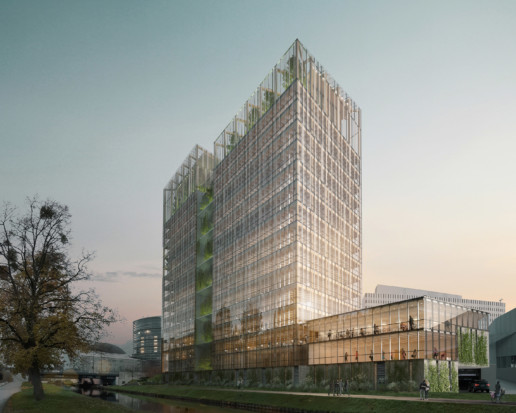 illuminens | perspective architecture 3D | image architecture | igh bois credit mutuel | strasbourg | groupe-6